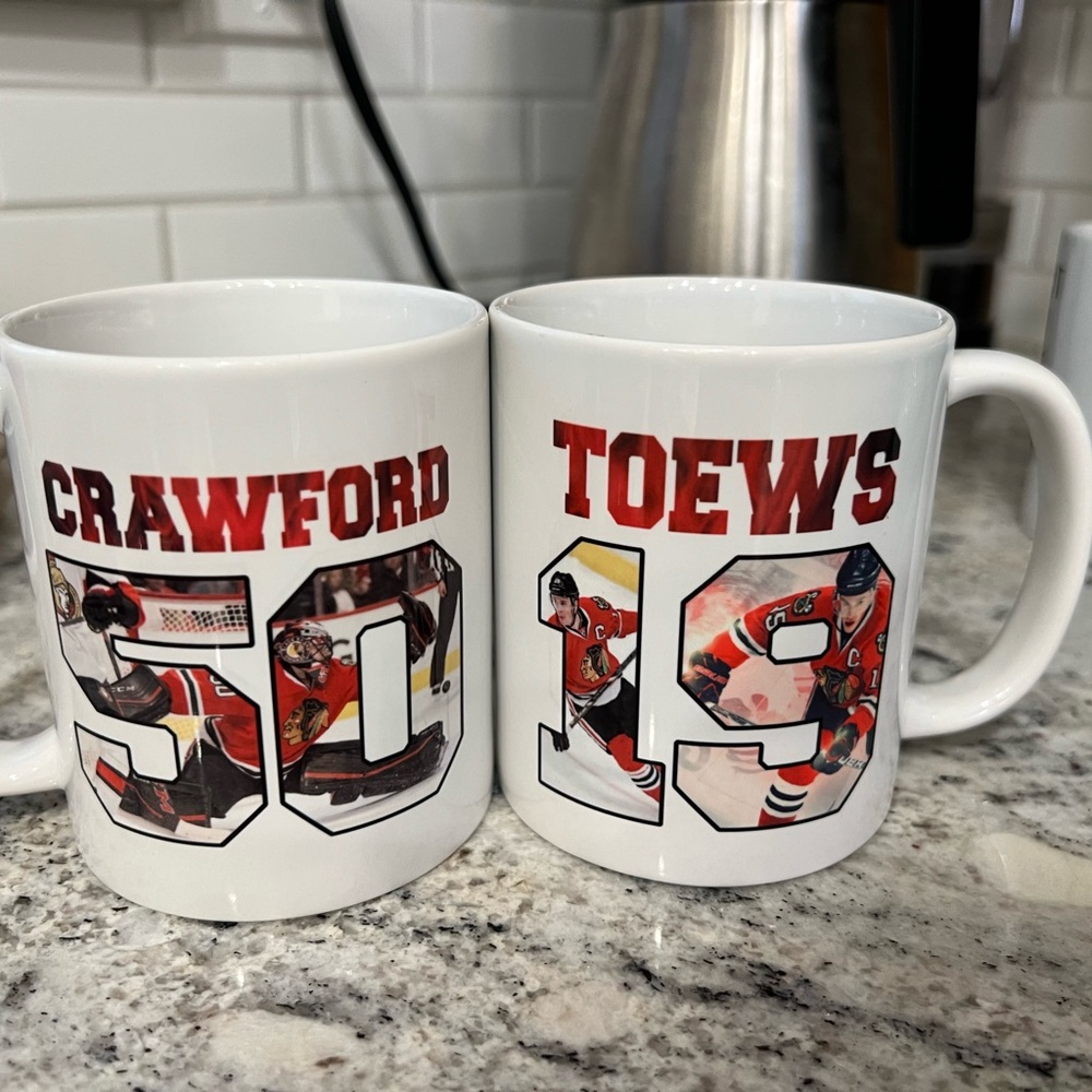 - - Nhl Chicago hockey blackhawks toews and crawford Coffee Mug